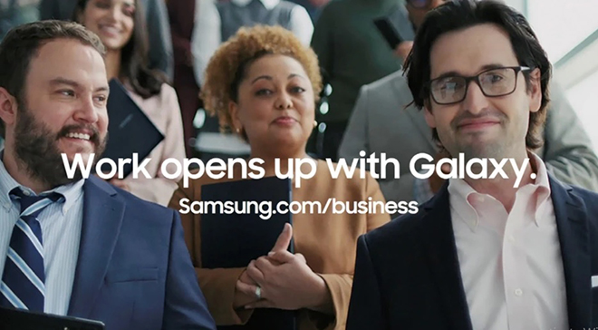 Samsung khiến fan u mê với chiến dịch mới: Galaxy for Work - 1
