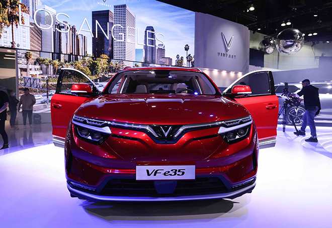 Vinfast ra mắt thương hiệu xe điện tại Los Angeles Auto Show 2021 - 4