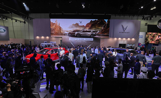 Vinfast ra mắt thương hiệu xe điện tại Los Angeles Auto Show 2021 - 5