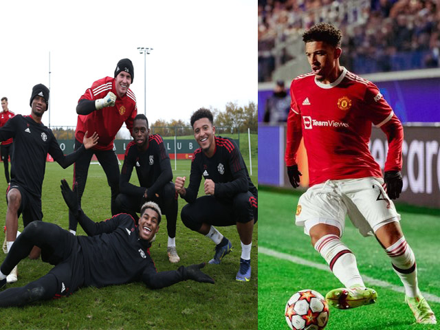 Bóng đá - Lộ clip Sancho "sút như hack" khi đá tập, triệu fan đòi Solskjaer xếp đá chính