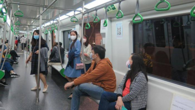 Từ 21/11, tuyến tàu điện Cát Linh - Hà Đông bắt đầu chở khách có thu tiền