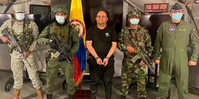 Ông trùm Dairo Antonio Usuga bị lực lượng an ninh Colombia bắt sống cuối tháng 10-2021