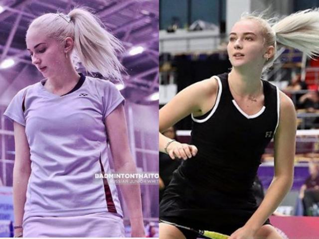 Thể thao - Xuất hiện nữ tay vợt cầu lông 20 tuổi đẹp như "tiên giáng trần"