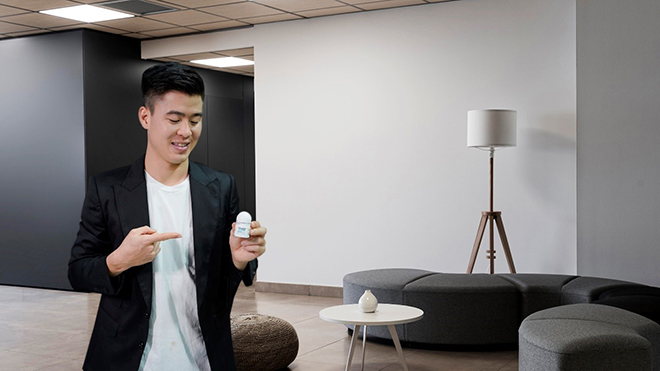 Duy Mạnh bật mí tuyệt chiêu đánh bay mùi cơ thể của anh chính là Etiaxil