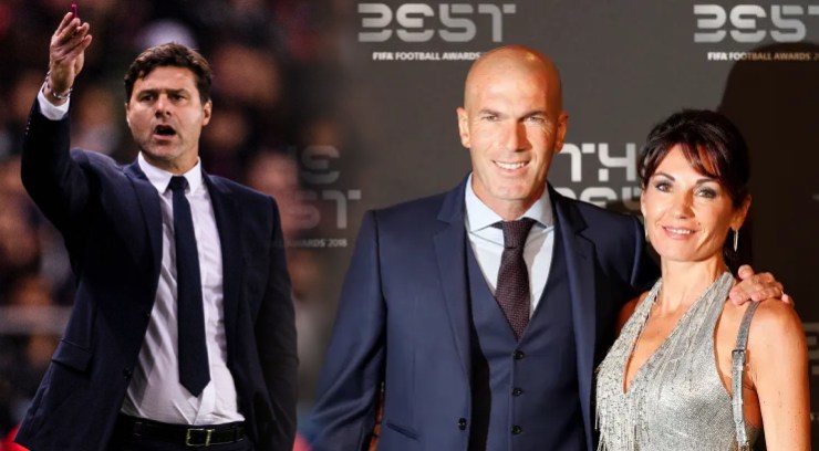 MU gặp khó trong việc chèo kéo&nbsp;Zidane vì&nbsp;PSG và...&nbsp;cô vợ Veronique&nbsp;