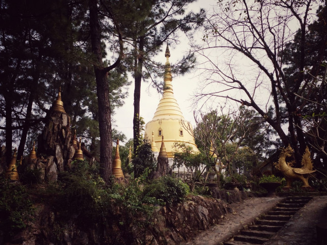 Phút thảnh thơi ở ngôi chùa “vàng” xứ Huế - 9