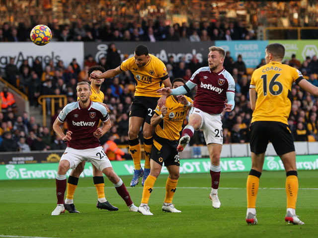 Bóng đá - Trực tiếp bóng đá Wolverhampton - West Ham: Nỗ lực bất thành của "Búa tạ" (Hết giờ)