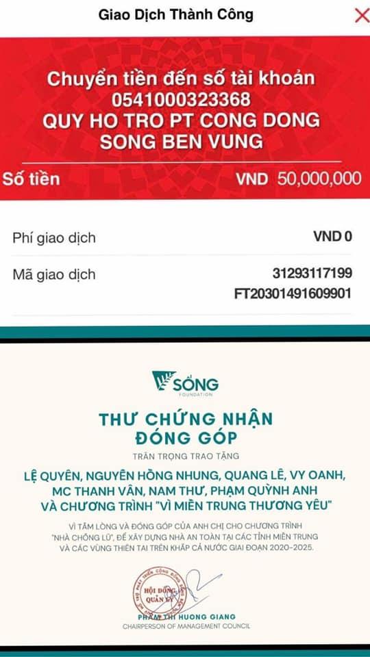 "Nữ hoàng phòng trà” Lệ Quyên bị tố ăn chặn 49 triệu từ thiện và màn đáp trả "cực căng" - 3