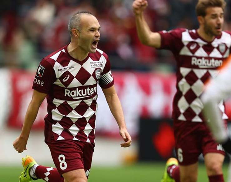 Iniesta ghi 1 bàn & 1 kiến tạo để đưa Vissel Kobe tới sát vé dự AFC Champions League