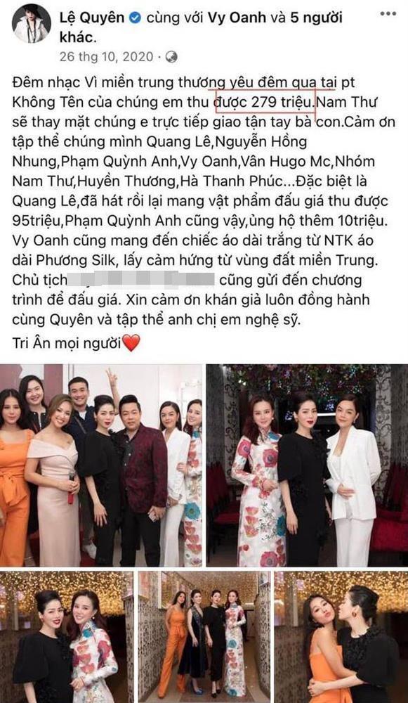 "Nữ hoàng phòng trà” Lệ Quyên bị tố ăn chặn 49 triệu từ thiện và màn đáp trả "cực căng" - 1