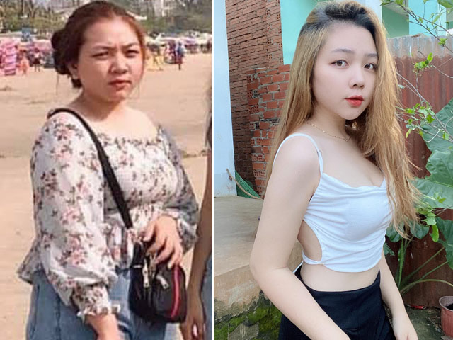 Bạn trẻ - Cuộc sống - Vì cú sốc tình cảm, cô gái giảm cân "đỉnh của chóp" ngoại hình thay đổi chóng mặt