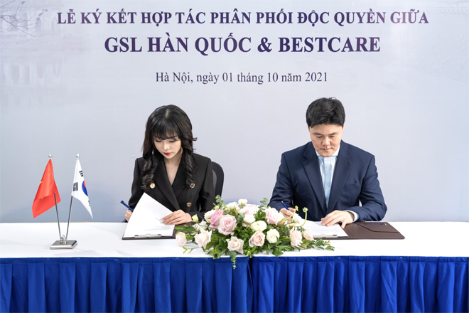 Công ty Cổ Phần Bestcare ký kết hợp tác phân phối độc quyền cùng Tập đoàn GSL Hàn Quốc