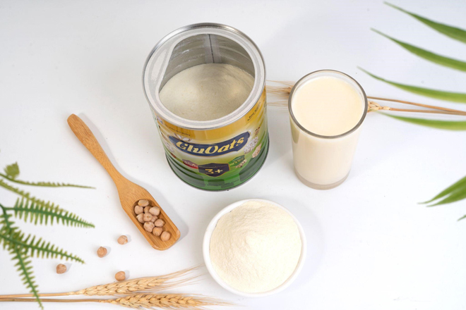 Sữa Gluoats được thiết kế đơn giản, tiện lợi cho việc sử dụng