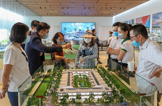 Phân khu The Song nhận được sự quan tâm của nhiều khách hàng.