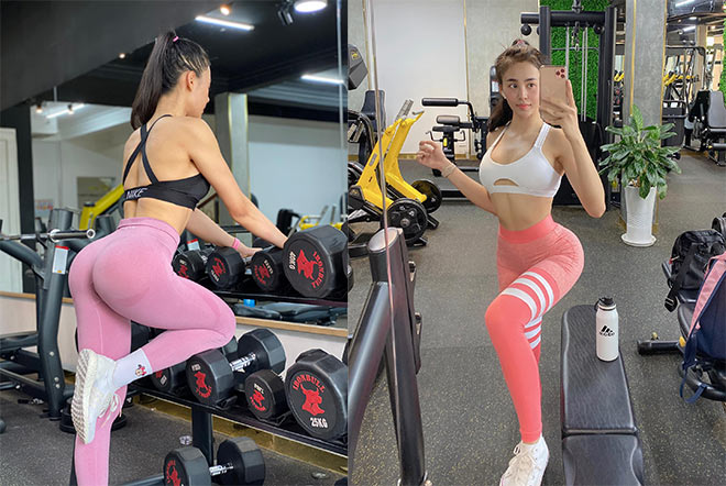 Hot girl Phương Trang 3 vòng cực đẹp 90-62-96cm gây “sốt” phòng Gym - 4