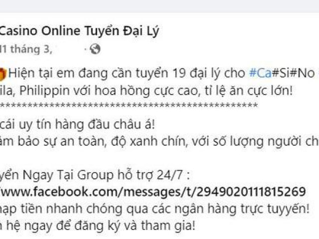 Lật tẩy sới bạc online xuyên quốc gia: Đủ cách móc túi con bạc