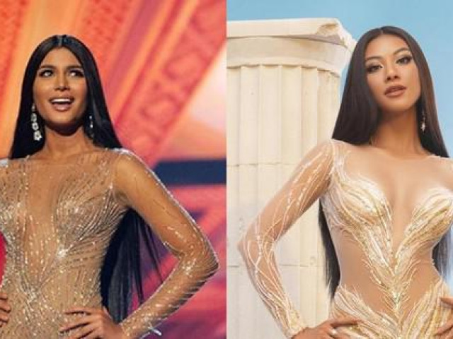 Thời trang - Bộ ảnh váy dạ hội của Á hậu Kim Duyên tại Miss Universe gợi nhớ đến Miss Venezuela 2017