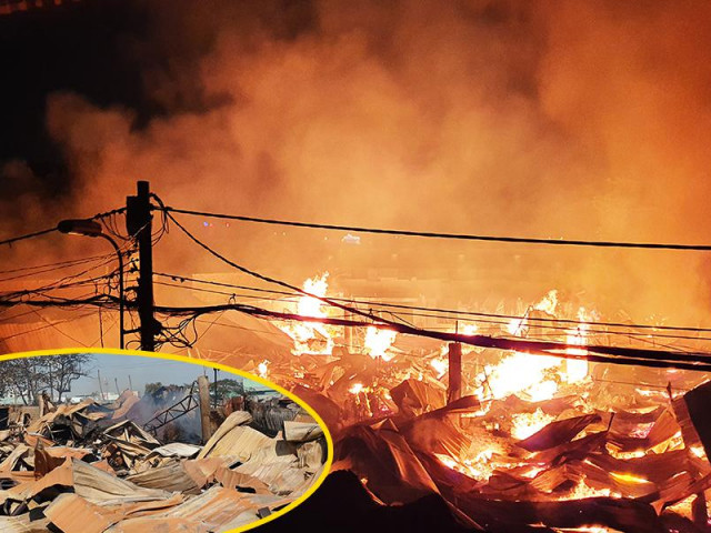 Tin tức trong ngày - Hiện trường tan hoang sau vụ cháy 6 tiếng đồng hồ ở quận 12