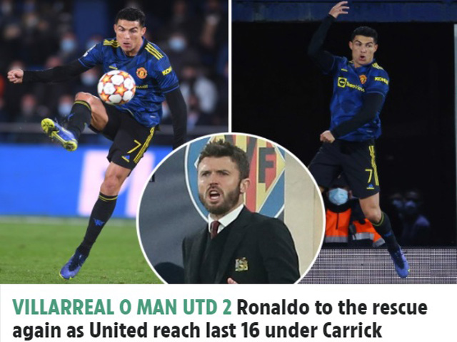 Bóng đá - MU khởi đầu triều đại Carrick mỹ mãn, báo Anh ca ngợi Ronaldo và De Gea