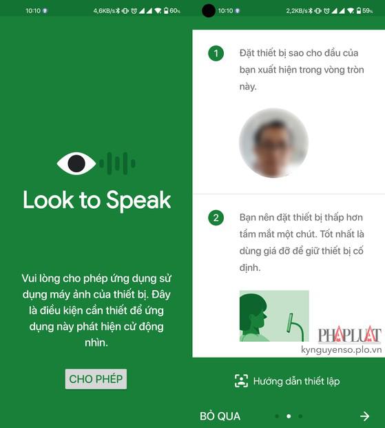 Độc đáo ứng dụng cho phép người dùng nói chuyện bằng mắt - 2