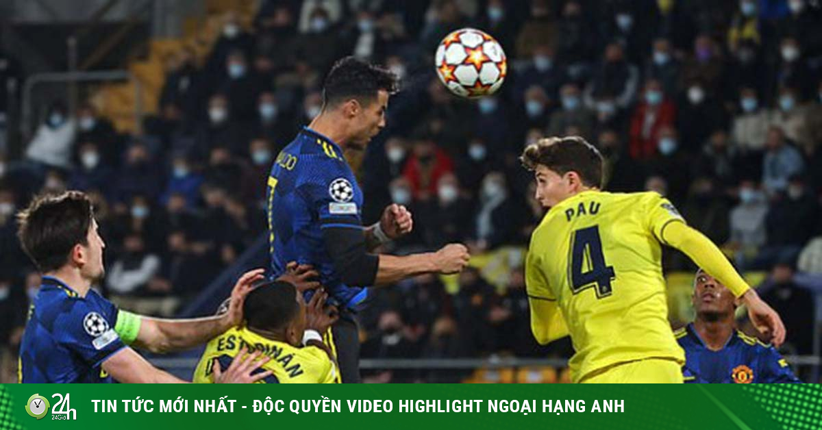 Video bóng đá Villarreal - MU: Sai lầm bước ngoặt, dấu ấn Ronaldo (Cúp C1)
