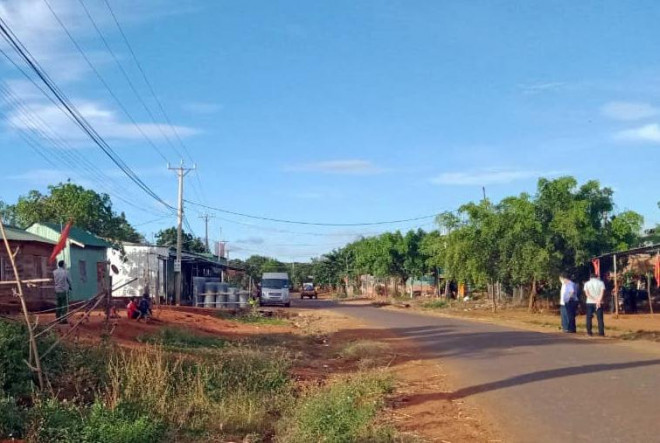 Đoạn đường nơi xảy ra vụ việc