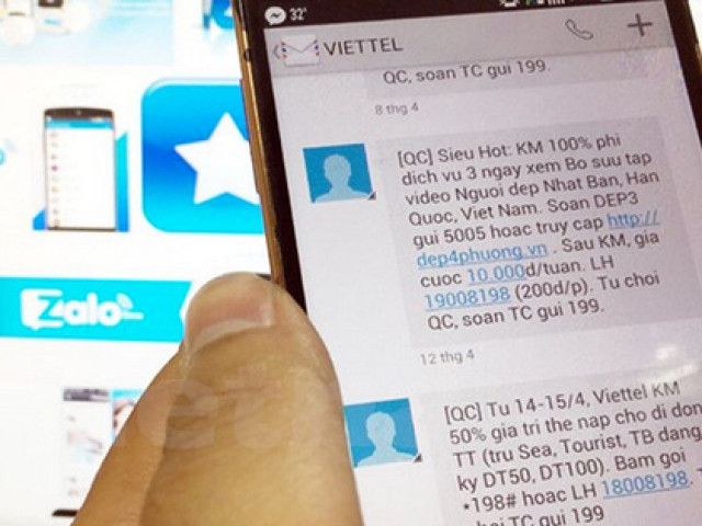 Công nghệ thông tin - Người dùng điện thoại có thêm kênh phản ánh tin nhắn rác, cuộc gọi rác