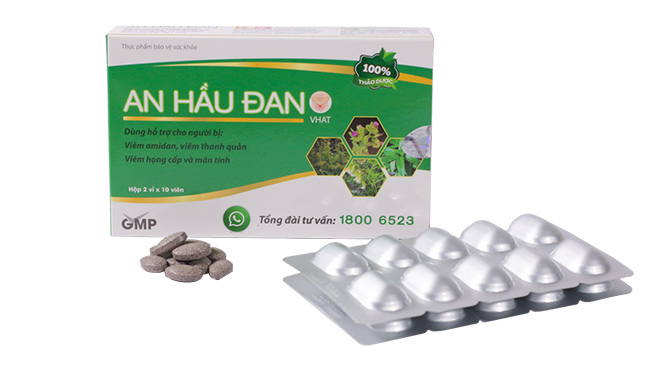 Thảo dược An Hầu Đan - lựa chọn cho người viêm họng