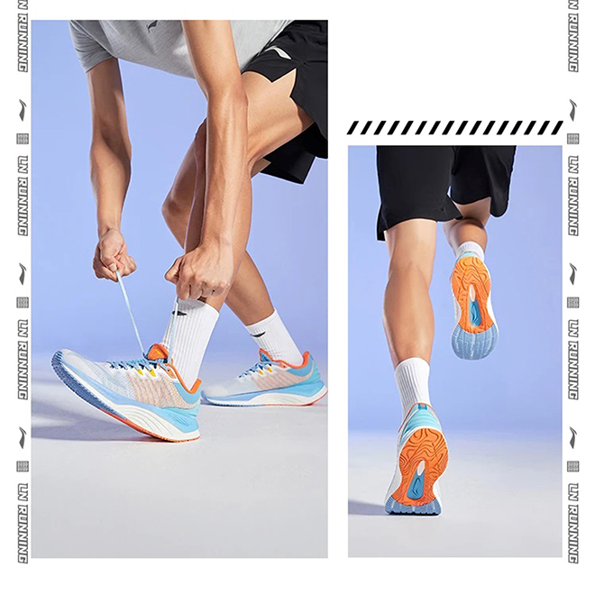 Boom Infinity với thiết kế phần đế mở rộng giúp đôi chân tiếp đất vững vàng và chuyển động linh hoạt hơn