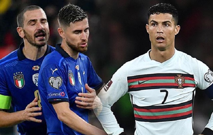 Bồ Đào Nha và Italia sẽ phải quyết đấu cho tấm vé vớt dự&nbsp;World Cup 2022