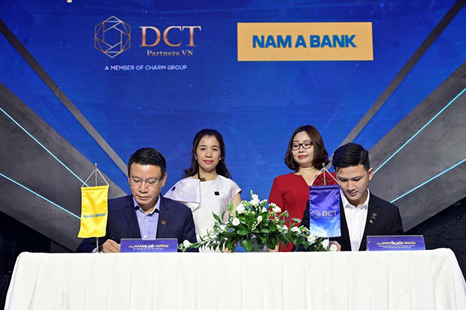 Tại buổi lễ, Charm Group và ngân hàng Nam Á đã chính thức ký kết hợp tác nhằm hỗ trợ tài chính cho khách hàng trong giai đoạn tới
