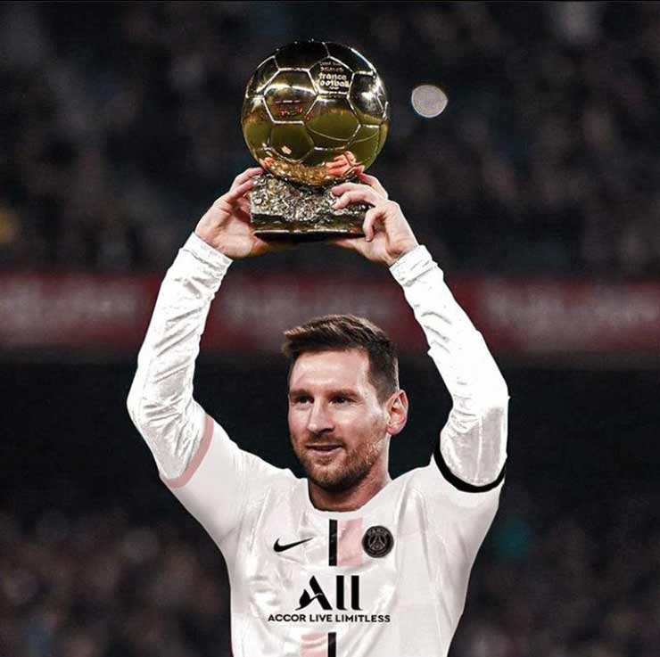 Messi giương cao QBV 2021 sẽ là khoảnh khắc được Parc des Princes chờ đợi