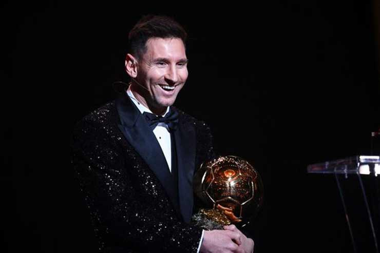 Messi đoạt Quả bóng Vàng 2021