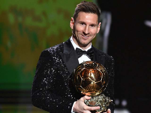 Messi giành Quả Bóng Vàng thứ 7 trong sự nghiệp