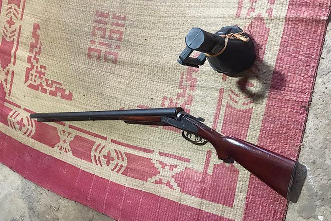 Khẩu súng Tấn sử dụng vô tình bắn trúng anh Tâm khiến nạn nhân tử vong ít giờ đồng hồ sau đó