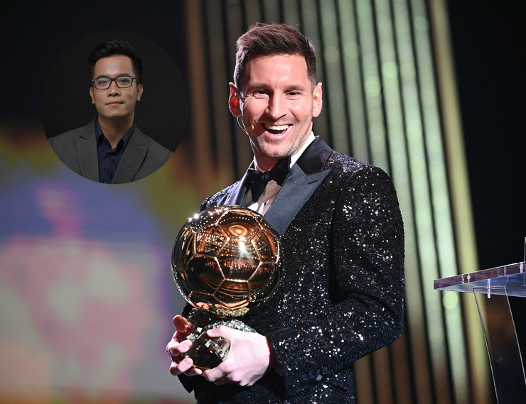 BLV Anh Quân chia sẻ đầy cảm xúc về Quả Bóng Vàng thứ 7 của Messi