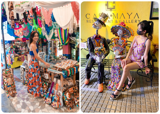Hồng Nhung yêu thích nét văn hóa nhiều màu sắc của Mexico