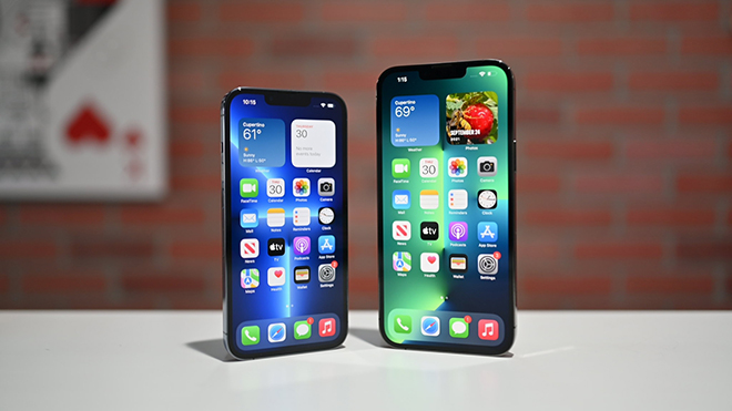 iPhone 13 Pro và iPhone 13 Pro Max.