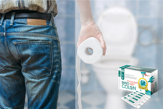 Hậu quả để lại là những cơn đau bụng, “làm bạn” với WC
