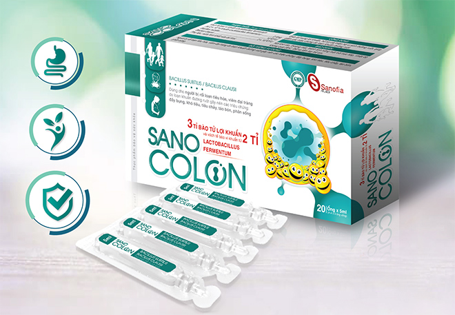 Sano Colon –&nbsp; "vũ khí bí mật" bảo vệ đại tràng