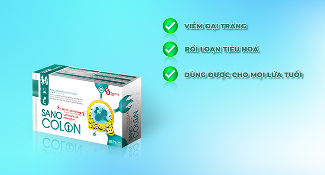 Men vi sinh Sano Colon
