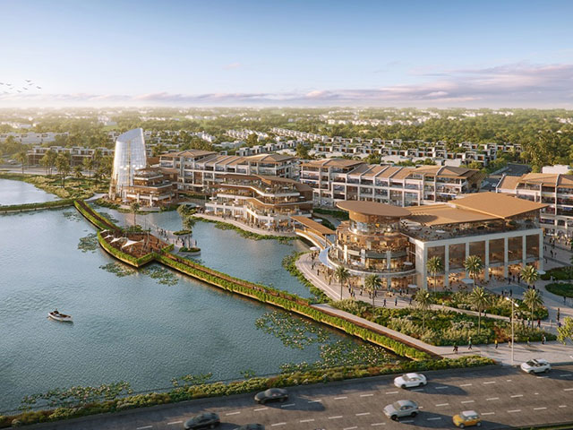 Kinh doanh - Ecopark triển khai đại trung tâm thương mại trên mặt nước đầu tiên của Việt Nam