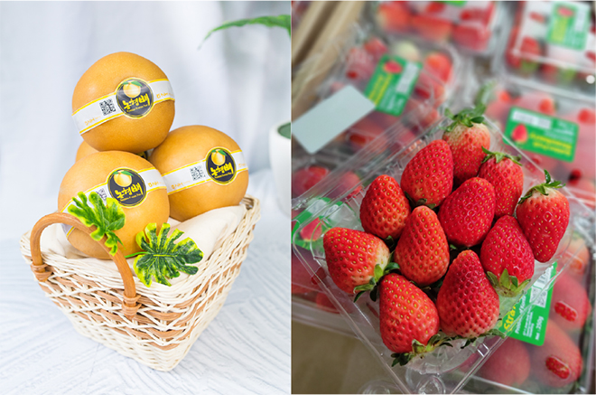 Bảo quản dâu tây và lê Hàn Quốc đúng cách để ăn vẫn tươi ngon