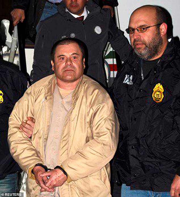 Trùm ma túy El Chapo bị kết án tù chung thân năm 2019.