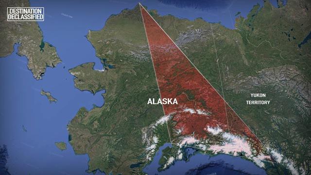 Tam giác Alaska. Ảnh: AP