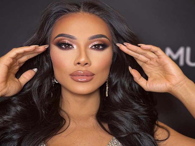 Thời trang - Được chuyên gia của Miss Universe trang điểm, fan nhầm Kim Duyên là... Kim 'siêu vòng 3'