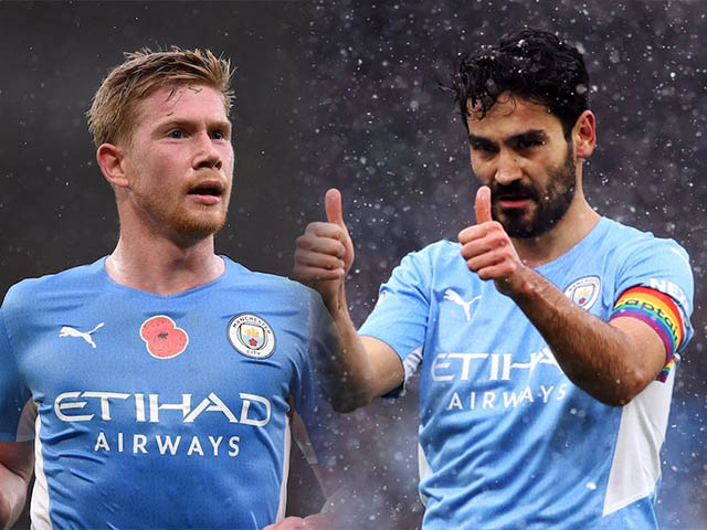 Bóng đá - Man City đua vô địch Ngoại hạng Anh đón tin vui: De Bruyne và 3 viện binh trở lại