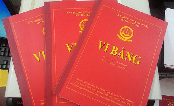 Nhiều người lầm tưởng về hiệu lực pháp lý của Vi bằng trong mua-bán nhà đất