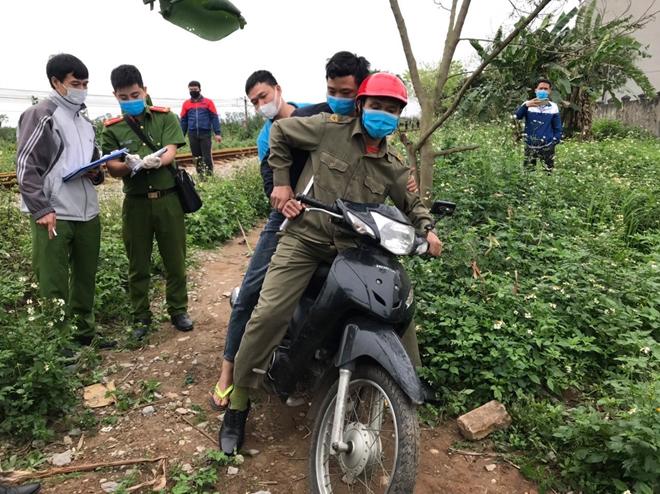 Công an dựng lại hiện trường vụ án (ảnh tư liệu)