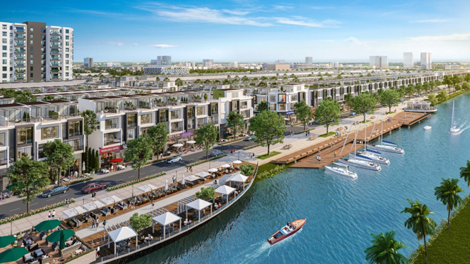 Dragon Pearl có vị trí đắc địa, 4 mặt giáp sông mang lại vượng khí